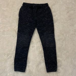 Boys Black and White Art Class Moto Joggers